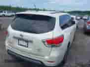 2014 Nissan Pathfinder SV with VIN 5N1AR2MM1EC697442, listed as a IAAI auction lot 42622237 with 196,566 mi miles and . Bid and sale history available at DreamBid. Image 4.