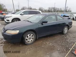 2000 Honda Accord EX with VIN 1HGCG3252YA001967, listed as a Copart auction lot 51599125 with 243,444 mi miles and Salvage title. Bid and sale history available at DreamBid. Image 1.