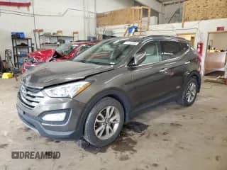 2014 Hyundai Santa Fe с VIN 5XYZUDLA7EG201421, выставлен на аукционе Copart как лот 81732465 с пробегом 125 052 миль миль и Списание • Salvage title. История ставок и продаж доступна на DreamBid. Изображение 1.
