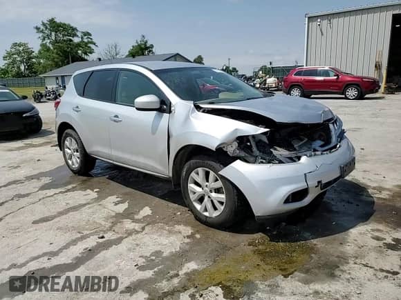 2012 Nissan Murano S with VIN JN8AZ1MW0CW216449, listed as a Copart auction lot 57101005 with 191,747 mi miles and Salvage title. Bid and sale history available at DreamBid. Image 14.