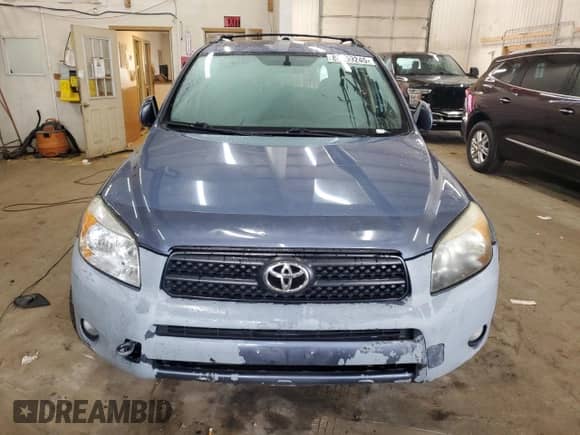 2007 Toyota RAV4 Sport with VIN JTMBD32V076041307, listed as a Copart auction lot 80359245 with 248,938 mi miles and Salvage title. Bid and sale history available at DreamBid. Image 5.