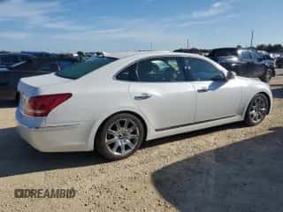 2013 Hyundai Equus Ultimate с VIN KMHGH4JH0DU072491, выставлен на аукционе Copart как лот 74056394 с пробегом Не указан миль и Списание • Salvage title. История ставок и продаж доступна на DreamBid. Изображение 3.