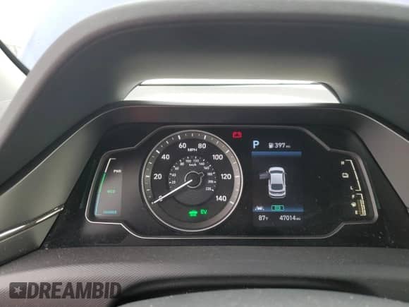 2020 Hyundai Ioniq Blue с VIN KMHC65LC4LU227389, выставлен на аукционе Copart как лот 71842715 с пробегом 47 014 миль миль и Списание • Salvage title. История ставок и продаж доступна на DreamBid. Изображение 9.