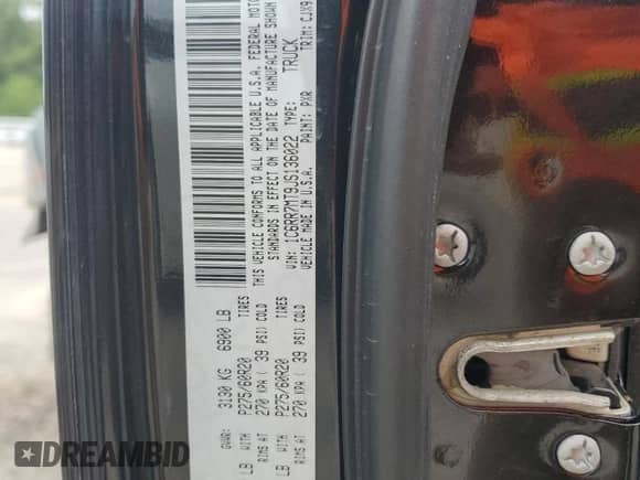 2018 Ram 1500 Night с VIN 1C6RR7MT9JS136022, выставлен на аукционе Copart как лот 67213995 с пробегом 157 701 миль миль и Списание • Salvage title. История ставок и продаж доступна на DreamBid. Изображение 13.