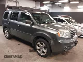 2013 Honda Pilot EX-L with VIN 5FNYF4H74DB055262, listed as a IAAI auction lot 42515947 with 229,037 mi miles and . Bid and sale history available at DreamBid. Image 1.