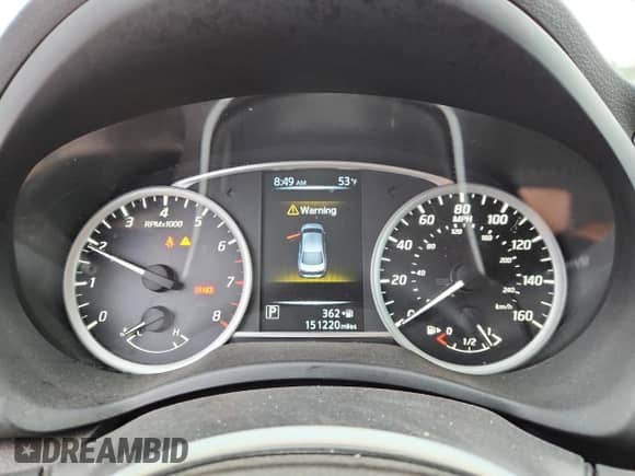 2017 Nissan Sentra SR with VIN 3N1AB7APXHY361954, listed as a Copart auction lot 86270145 with 151,220 mi miles and Salvage title. Bid and sale history available at DreamBid. Image 9.