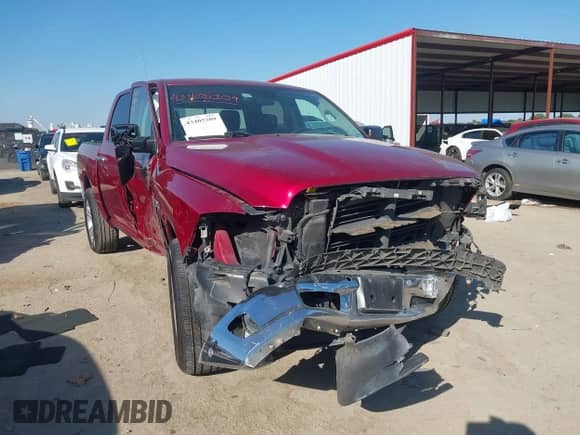 2014 Ram 1500 Lone Star с VIN 1C6RR6LT9ES372297, выставлен на аукционе IAAI как лот 43405309 с пробегом 86 990 миль миль и . История ставок и продаж доступна на DreamBid. Изображение 1.