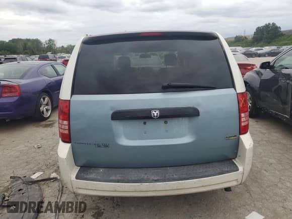 2010 Dodge Grand Caravan Cargo with VIN 2D4RN1AE2AR117114, listed as a Copart auction lot 66612434 with 92,149 mi miles and Salvage title. Bid and sale history available at DreamBid. Image 6.