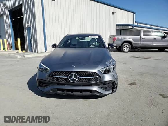 2022 Mercedes-Benz C 300 with VIN W1KAF4GB0NR018718, listed as a Copart auction lot 68028015 with 27,984 mi miles and Salvage title. Bid and sale history available at DreamBid. Image 13.