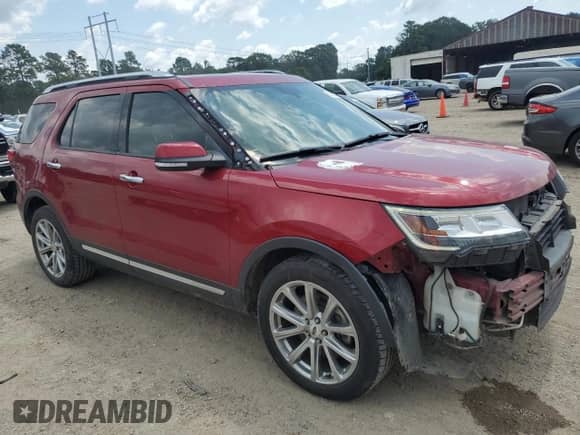 2017 Ford Explorer Limited z VIN 1FM5K7FH7HGD90406, wystawiony jako Copart lot #62989095 z przebiegiem 126 423 mil mil oraz Szkoda całkowita • Salvage title. Historia ofert i sprzedaży dostępna na DreamBid. Obrazek 4.