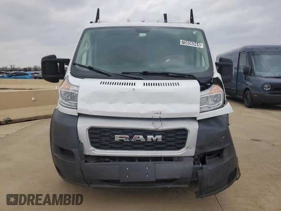 2021 Ram ProMaster Cargo с VIN 3C6LRVNG4ME575924, выставлен на аукционе Copart как лот 75856944 с пробегом 107 647 миль миль и Списание • Salvage title. История ставок и продаж доступна на DreamBid. Изображение 5.