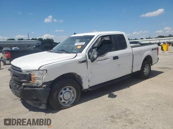 2020 Ford F-150 XL with VIN 1FTFX1E56LFB70140, listed as a Copart auction lot 71072475 with Not provided miles and Salvage title. Bid and sale history available at DreamBid. Image 1.
