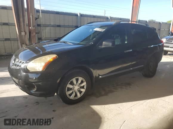 2015 Nissan Rogue S with VIN JN8AS5MT3FW165423, listed as a Copart auction lot 86219845 with 115,498 mi miles and Salvage title. Bid and sale history available at DreamBid. Image 1.