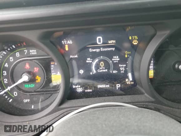 2024 Jeep Wrangler Willys с VIN 1C4RJXN64RW175548, выставлен на аукционе Copart как лот 67396905 с пробегом 29 652 миль миль и Списание • Salvage title. История ставок и продаж доступна на DreamBid. Изображение 9.