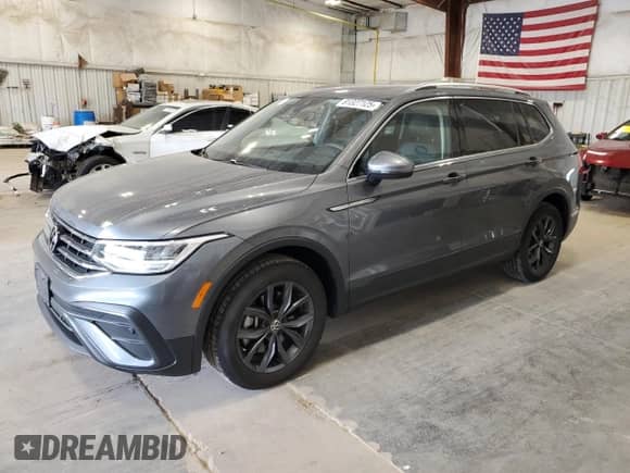 2023 Volkswagen Tiguan SE с VIN 3VVMB7AX6PM034582, выставлен на аукционе Copart как лот 81327125 с пробегом 22 563 миль миль и На запчасти • Non repairable. История ставок и продаж доступна на DreamBid. Изображение 1.