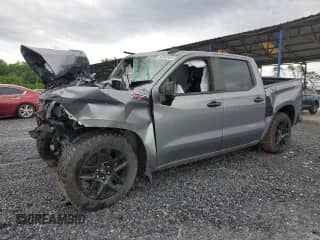 2022 Chevrolet Silverado 1500 LT Trail Boss с VIN 1GCPYFED5NZ114892, выставлен на аукционе Copart как лот 58552345 с пробегом Не указан миль и Списание • Salvage title. История ставок и продаж доступна на DreamBid. Изображение 1.