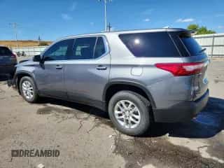 2021 Chevrolet Traverse LS с VIN 1GNEVFKW8MJ209733, выставлен на аукционе Copart как лот 80849785 с пробегом 90 487 миль миль и Списание • Salvage title. История ставок и продаж доступна на DreamBid. Изображение 2.