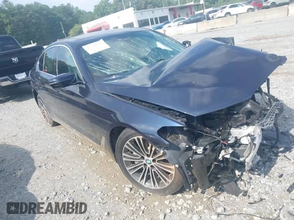 2019 BMW 5 Series 530i with VIN WBAJA5C51KBX88068, listed as a IAAI auction lot 42758238 with Not provided miles and . Bid and sale history available at DreamBid. Image 1.