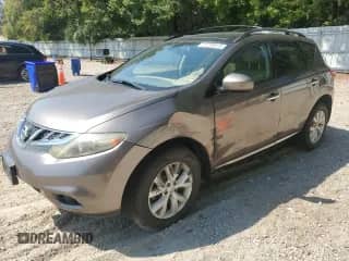 2012 Nissan Murano SL with VIN JN8AZ1MW7CW201334, listed as a Copart auction lot 71738815 with 136,050 mi miles and Clean title. Bid and sale history available at DreamBid. Image 1.