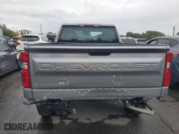2025 Chevrolet Silverado 1500 with VIN 1GCRKAED6SZ251056, listed as a Copart auction lot 81893405 with 2,284 mi miles and Salvage title. Bid and sale history available at DreamBid. Image 6.