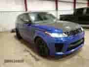 2019 Land Rover Range Rover Sport SVR z VIN SALWZ2SE9KA837551, wystawiony jako Copart lot #86842854 z przebiegiem 47 991 mil mil oraz Szkoda całkowita • Salvage title. Historia ofert i sprzedaży dostępna na DreamBid. Obrazek 14.