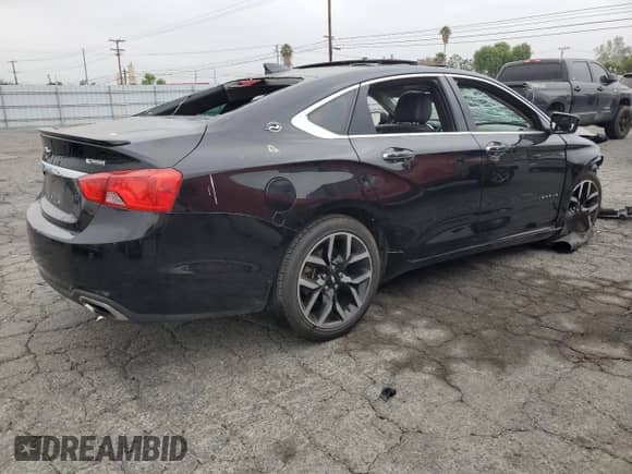 2018 Chevrolet Impala Premier с VIN 2G1125S35J9104258, выставлен на аукционе Copart как лот 53988445 с пробегом 128 949 миль миль и Списание • Salvage title. История ставок и продаж доступна на DreamBid. Изображение 3.