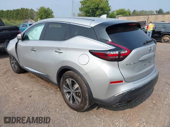 2021 Nissan Murano S with VIN 5N1AZ2AS5MC127316, listed as a IAAI auction lot 42845026 with 40,124 mi miles and . Bid and sale history available at DreamBid. Image 3.