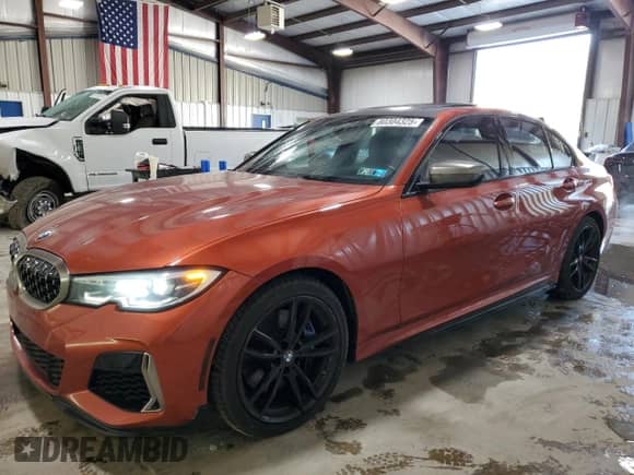 2020 BMW 3 Series M340i xDrive с VIN WBA5U9C05LFH72621, выставлен на аукционе Copart как лот 80304325 с пробегом 80 600 миль миль и Чистый • Clean title. История ставок и продаж доступна на DreamBid. Изображение 1.