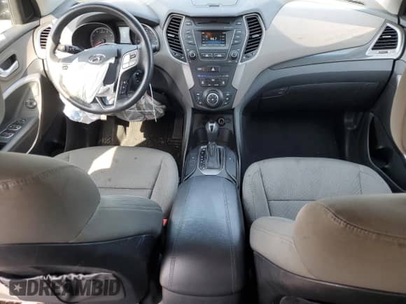 2015 Hyundai Santa Fe with VIN 5XYZUDLB0FG279064, listed as a Copart auction lot 63467345 with 69,935 mi miles and Salvage title. Bid and sale history available at DreamBid. Image 8.