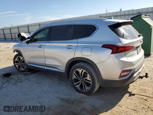 2019 Hyundai Santa Fe Limited z VIN 5NMS53AA6KH023997, wystawiony jako Copart lot #49528495 z przebiegiem Nie podano mil oraz Nie do naprawy • Non repairable. Historia ofert i sprzedaży dostępna na DreamBid. Obrazek 2.