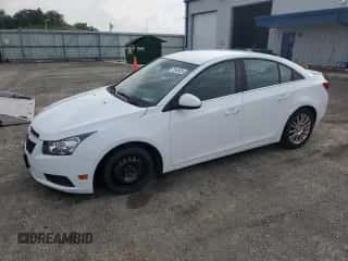 2012 Chevrolet Cruze ECO z VIN 1G1PJ5SCXC7142070, wystawiony jako Copart lot #71545805 z przebiegiem 277 028 mil mil oraz Czysty tytuł • Clean title. Historia ofert i sprzedaży dostępna na DreamBid. Obrazek 1.