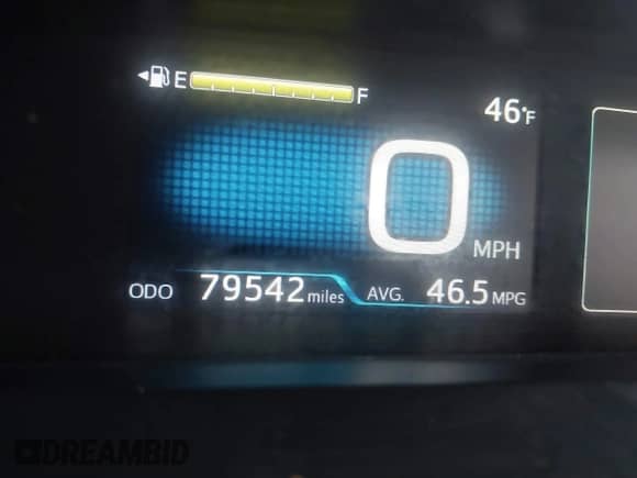 2019 Toyota Prius L Eco с VIN JTDKARFU3K3081100, выставлен на аукционе IAAI как лот 38896610 с пробегом 79 542 миль миль и . История ставок и продаж доступна на DreamBid. Изображение 15.