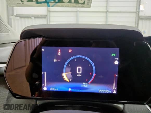 2025 Chevrolet TrailBlazer LT with VIN KL79MPSLXSB140914, listed as a Copart auction lot 81312275 with 22,265 mi miles and Clean title. Bid and sale history available at DreamBid. Image 9.