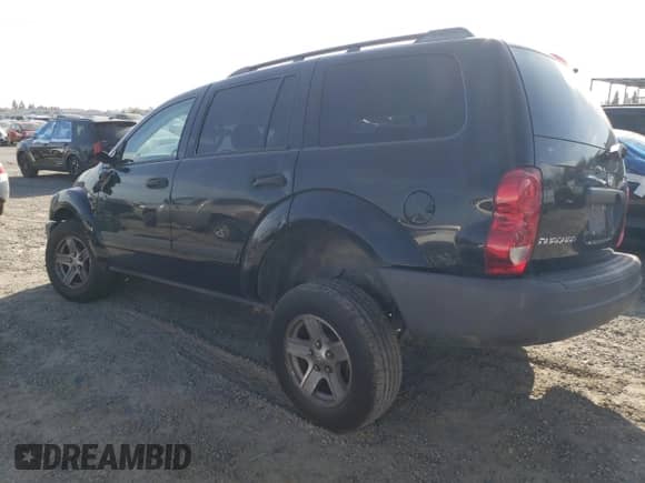 2006 Dodge Durango SXT z VIN 1D4HD38N36F174615, wystawiony jako Copart lot #50635315 z przebiegiem 152 572 mil mil oraz Szkoda całkowita • Salvage title. Historia ofert i sprzedaży dostępna na DreamBid. Obrazek 2.