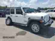 2023 Jeep Wrangler Sport S z VIN 1C4HJXDG1PW618838, wystawiony jako Copart lot #66940485 z przebiegiem 56 446 mil mil oraz Szkoda całkowita • Salvage title. Historia ofert i sprzedaży dostępna na DreamBid. Obrazek 4.