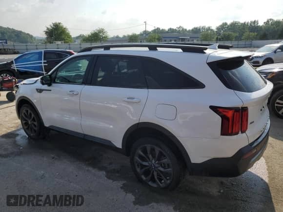 2021 Kia Sorento SX Prestige X-Line z VIN 5XYRKDLF7MG012140, wystawiony jako Copart lot #59305955 z przebiegiem 71 670 mil mil oraz Szkoda całkowita • Salvage title. Historia ofert i sprzedaży dostępna na DreamBid. Obrazek 2.