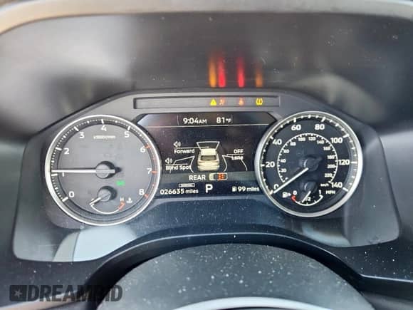 2024 Mitsubishi Outlander ES with VIN JA4J3UA85RZ080874, listed as a Copart auction lot 64064695 with 26,635 mi miles and Salvage title. Bid and sale history available at DreamBid. Image 9.