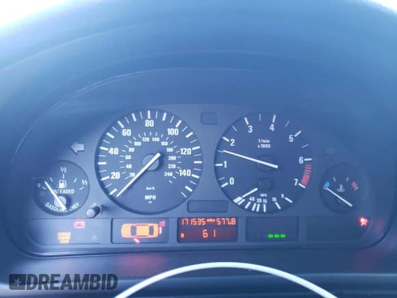 2003 BMW 5 Series 530i with VIN WBADT53473CE94624, listed as a Copart auction lot 73319524 with 171,535 mi miles and Salvage title. Bid and sale history available at DreamBid. Image 9.