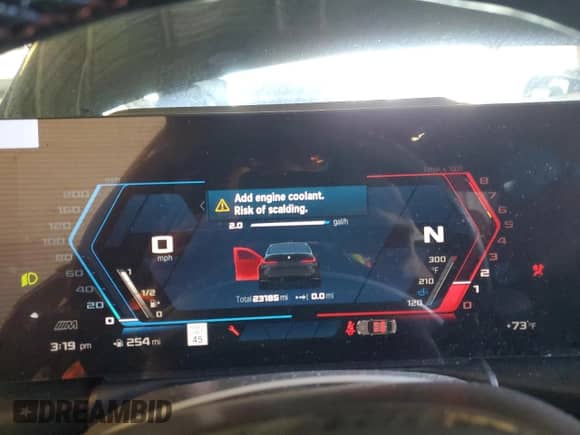 2023 BMW M3 с VIN WBS53AY02PFR10997, выставлен на аукционе Copart как лот 66205225 с пробегом 23 185 миль миль и Списание • Salvage title. История ставок и продаж доступна на DreamBid. Изображение 9.