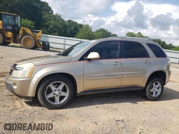 2006 Chevrolet Equinox LT z VIN 2CNDL63F866081322, wystawiony jako Copart lot #57055354 z przebiegiem 155 309 mil mil oraz Szkoda całkowita • Salvage title. Historia ofert i sprzedaży dostępna na DreamBid. Obrazek 1.