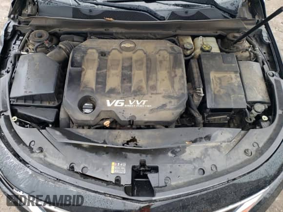 2017 Chevrolet Impala Premier с VIN 2G1145S37H9146709, выставлен на аукционе Copart как лот 84296575 с пробегом 156 952 миль миль и Списание • Salvage title. История ставок и продаж доступна на DreamBid. Изображение 11.
