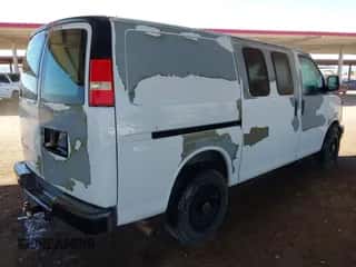 2011 Chevrolet Express Cargo with VIN 1GCWGFCA5B1151541, listed as a IAAI auction lot 43284781 with 309,415 mi miles and . Bid and sale history available at DreamBid. Image 4.