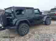 2024 Jeep Wrangler Sahara with VIN 1C4PJXEGXRW355245, listed as a IAAI auction lot 43113898 with 11,082 mi miles and . Bid and sale history available at DreamBid. Image 4.