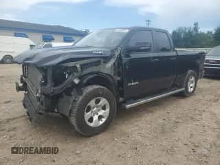 2023 Ram 1500 Big Horn with VIN 1C6RRFBG0PN557750, listed as a Copart auction lot 63509915 with 36,916 mi miles and Salvage title. Bid and sale history available at DreamBid. Image 1.