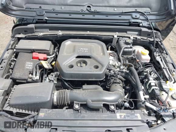 2023 Jeep Wrangler Sport with VIN 1C4GJXAN6PW572616, listed as a IAAI auction lot 43040597 with 44,476 mi miles and . Bid and sale history available at DreamBid. Image 10.