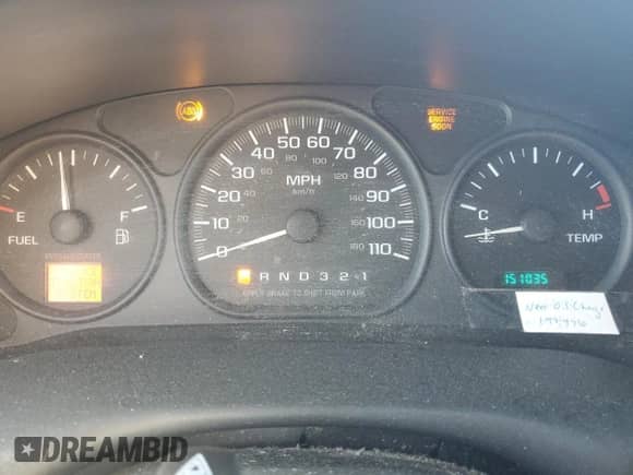 2004 Chevrolet Venture LS с VIN 1GNDX03E34D232151, выставлен на аукционе Copart как лот 77205384 с пробегом 151 035 миль миль и Списание • Salvage title. История ставок и продаж доступна на DreamBid. Изображение 9.