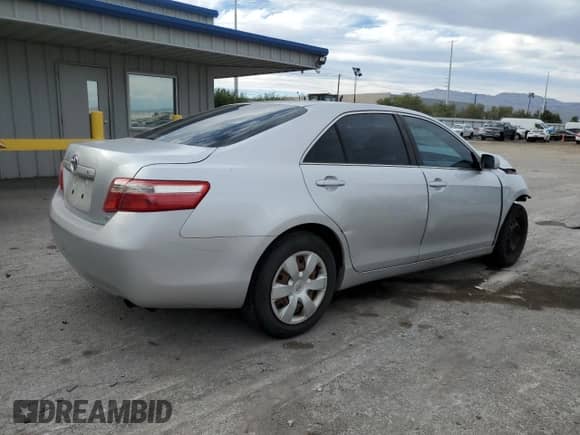 2008 Toyota Camry LE with VIN 4T4BE46K98R043106, listed as a Copart auction lot 86460315 with 186,036 mi miles and Salvage title. Bid and sale history available at DreamBid. Image 3.