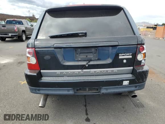 2006 Land Rover Range Rover Sport SC with VIN SALSH23496A978004, listed as a Copart auction lot 68916095 with 118,224 mi miles and Salvage title. Bid and sale history available at DreamBid. Image 6.