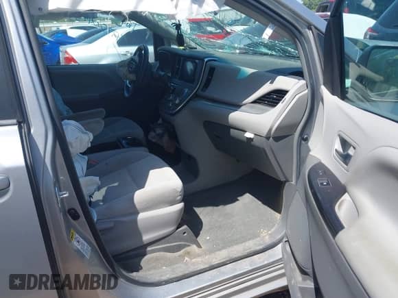 2017 Toyota Sienna LE Auto Access Seat with VIN 5TDKZ3DC4HS819137, listed as a IAAI auction lot 42750478 with Not provided miles and . Bid and sale history available at DreamBid. Image 5.