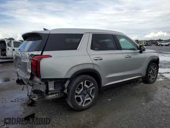 2023 Hyundai Palisade Limited with VIN KM8R54GE6PU526925, listed as a Copart auction lot 70000015 with 22,004 mi miles and Salvage title. Bid and sale history available at DreamBid. Image 3.